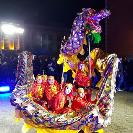 Spectacle virtuel du Nouvel An chinois