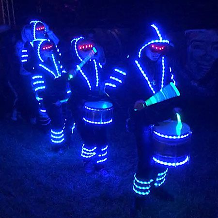 Bam Bam LED Drumming Show