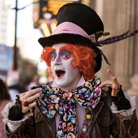 Rock N' Roll Mad Hatter Hat -  Hong Kong