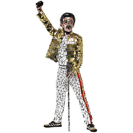 Spiegelverkehrter Freddie Mercury