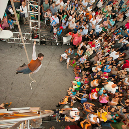 Outdoor Zirkusshow