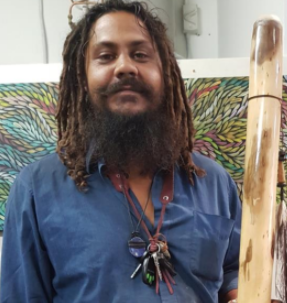 Perth Didgeridoo player 