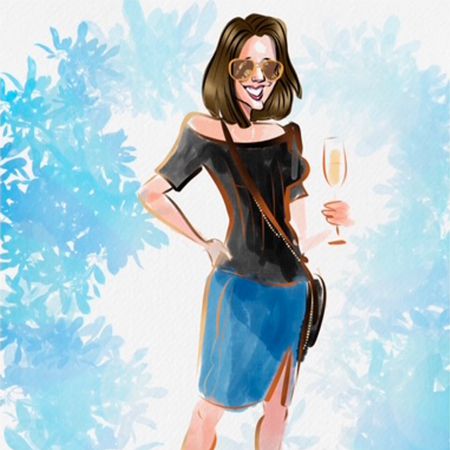 Illustrazioni di moda digitali