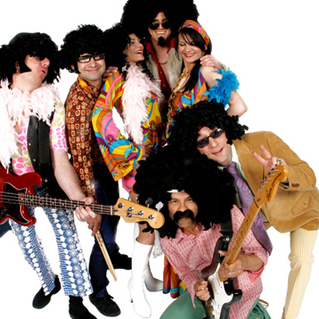 1970er Disco Party Band