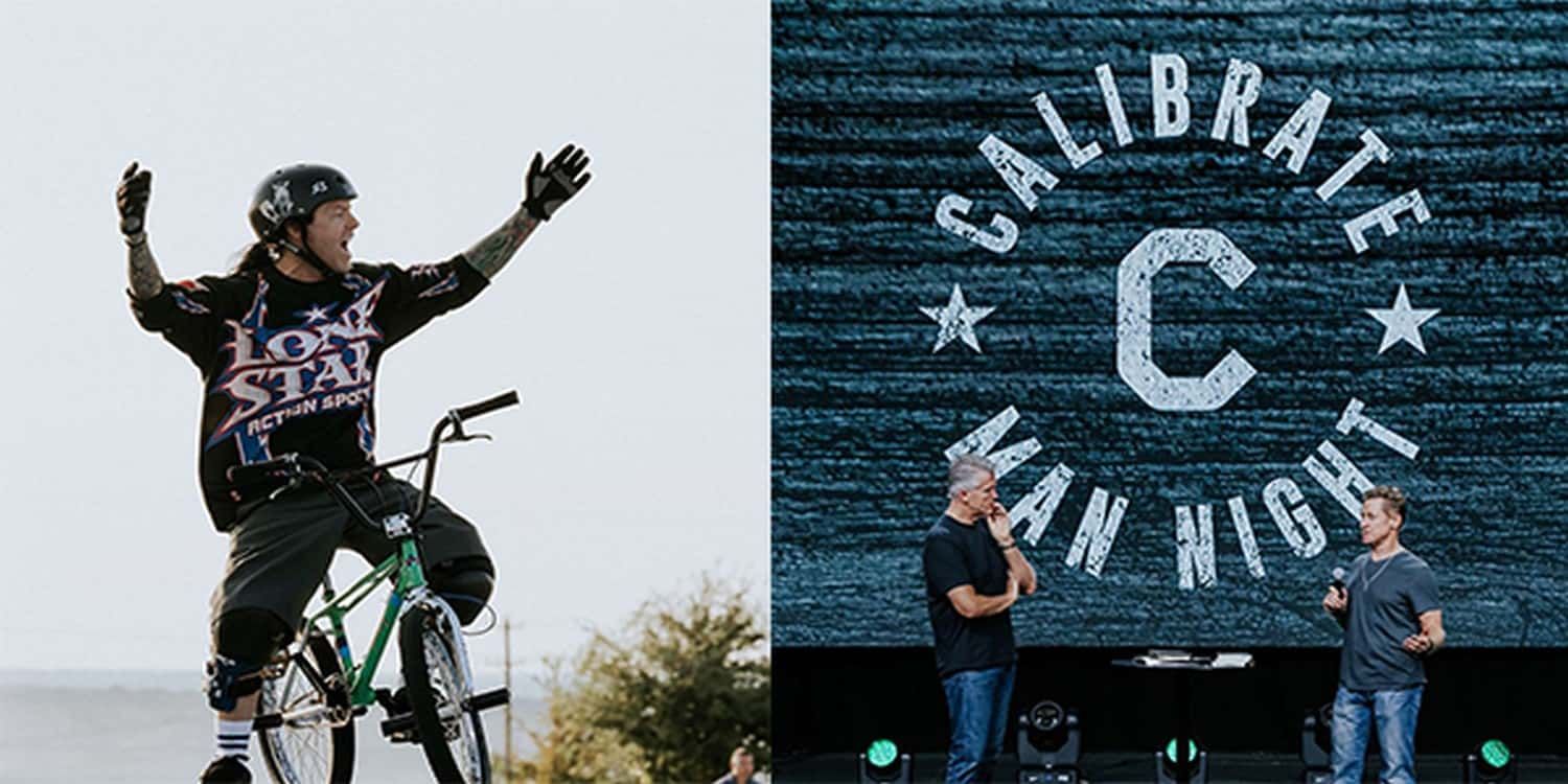 BMX riders roll in to wow crowd with bike stunts