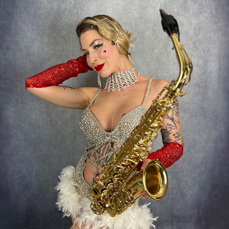 Live Saxophone Player