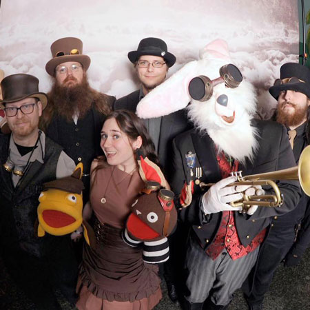 Banda de Marionetas Steampunk