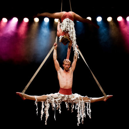 Artistas de Aerial Straps en Holanda