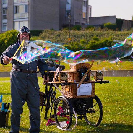 Pilote Vintage Bulle Artiste