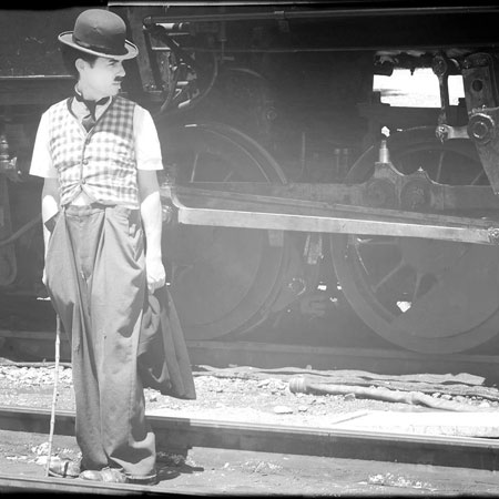 Chaplin Impersonator