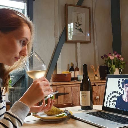 Visite virtuelle de dégustation de vins