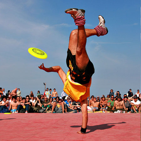 Frisbee Freestyle Show