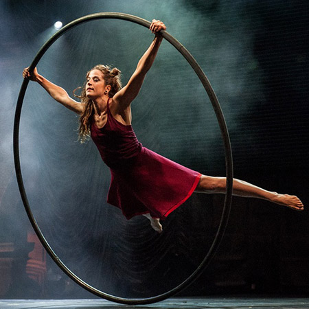 Contemporary Cyr Wheel Act