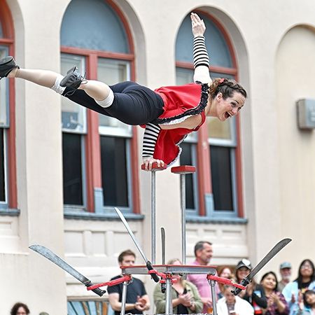 Multiskilled Circus Performer