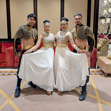 Bollywood Tanzgruppe Dubai
