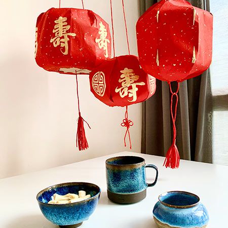 Atelier en ligne de lanternes chinoises