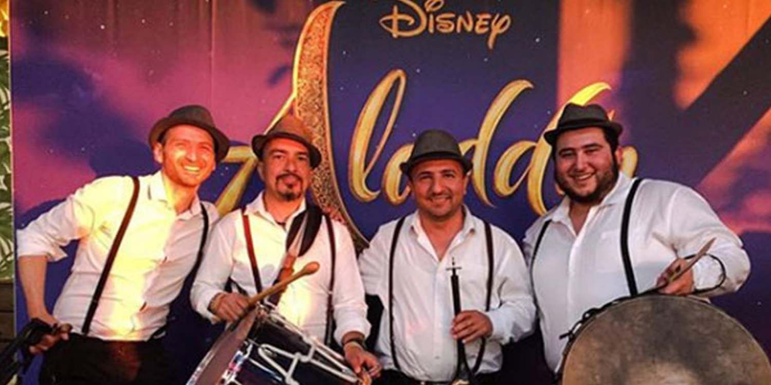 Zaffa Drummers Perform For Disney