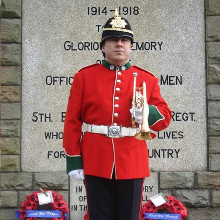 Last Post Cornet Player