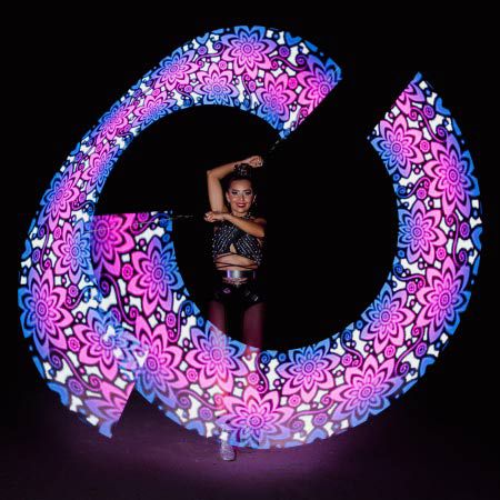 LED Poi Show