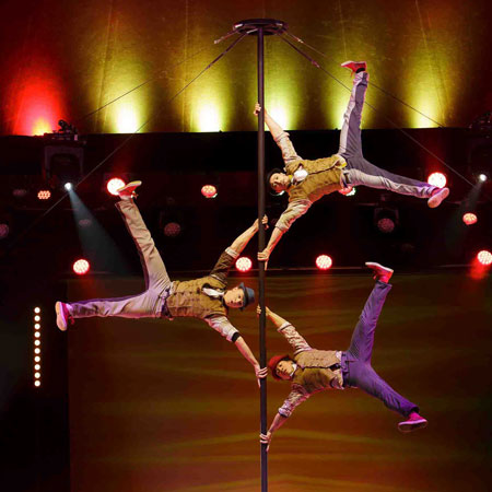 Troupe di danza circense Germania