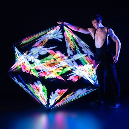 Juggling LED Cube UK