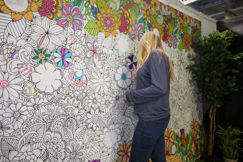 Hire Colouring In Walls - Interactive Photobooth Activity | UK