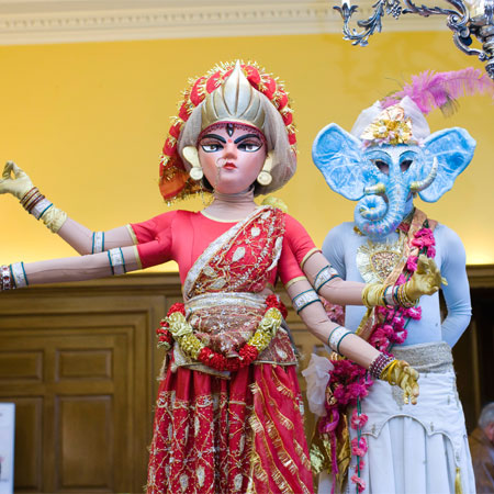 Indian Themed Stilt Walkers