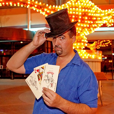 Vegas Street Magician