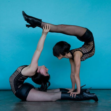 Aerial Contortion Performer