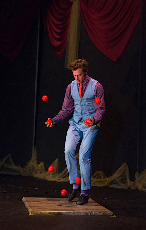 Book Tap Dancing Juggler - Hire Comedy Juggler