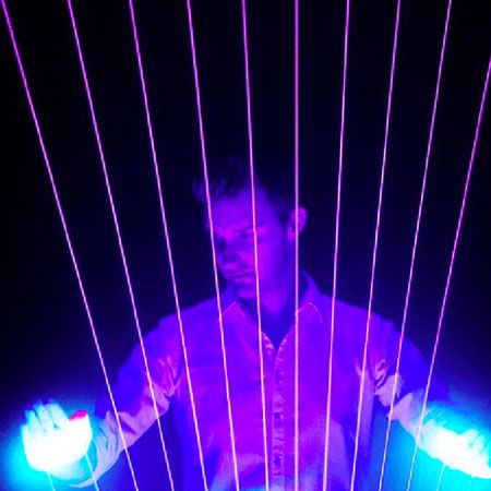 Laser Harpist California