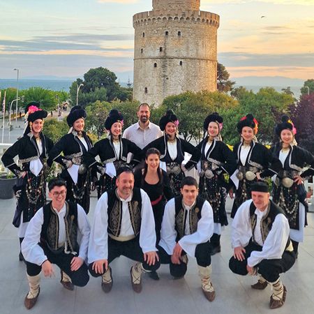 <span>Ballerini e musicisti popolari greci</span>