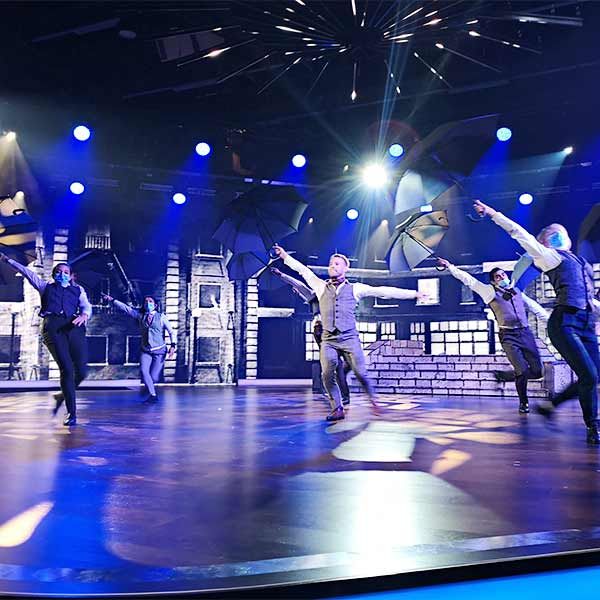 Spectacle de danse parapluie Zurich