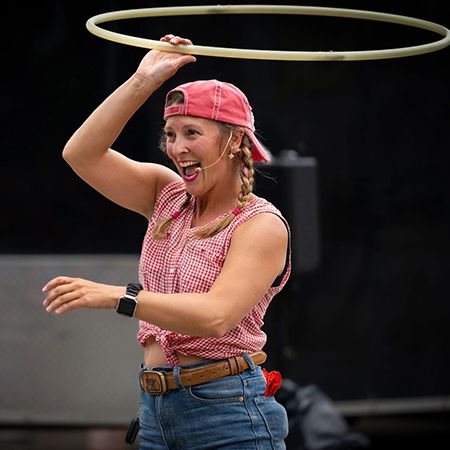 Spettacolo cirque a tema country