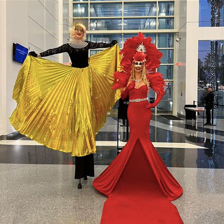 Robe de tapis rouge Californie