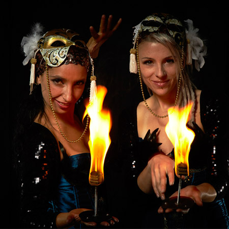 Duo Fire Show Australia