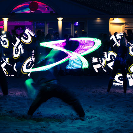 Choreographed LED Show