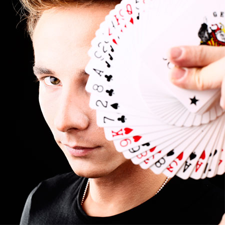 Magischer Illusionist Eric