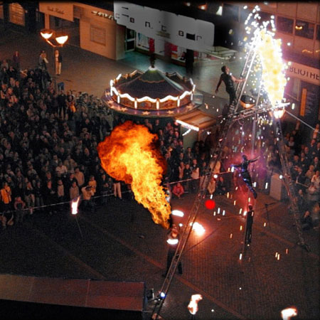 Spectacle de Feu Aérien