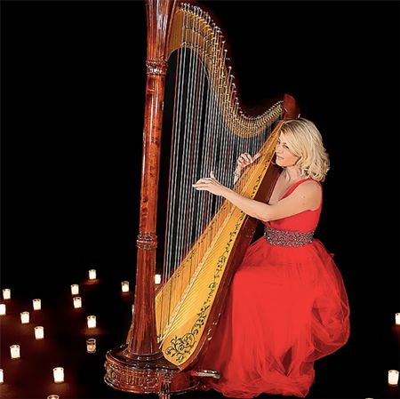 Harpist South of France