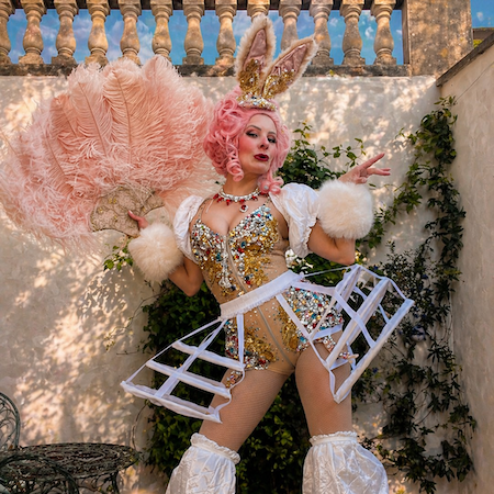 Regency Bunny Stilt Walker