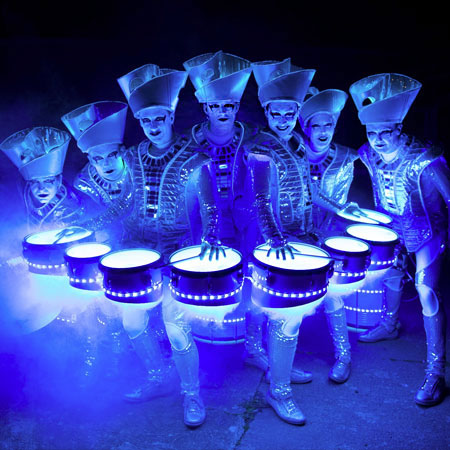 LED Drummers