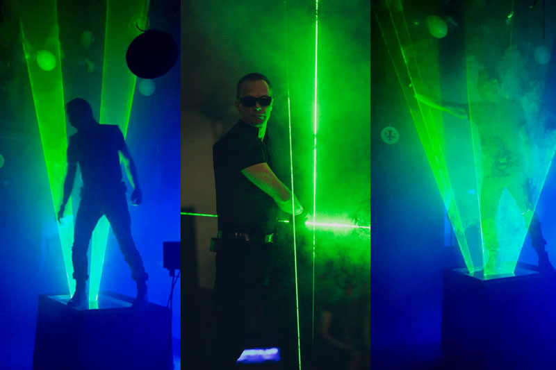 Laser Act - Hire Laser Performers | Spain