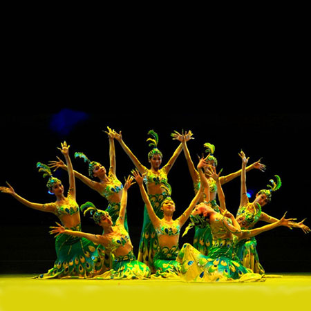 Traditionelle chinesische Tanzshows