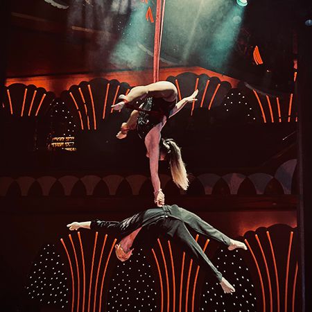Aerial Hoops & Straps Duo 