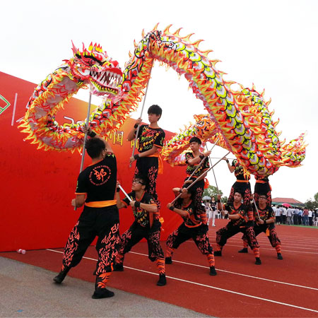 about chinese dragon dance