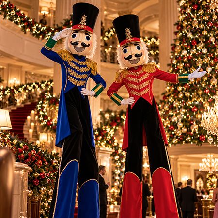 Nutcracker Stilt Characters
