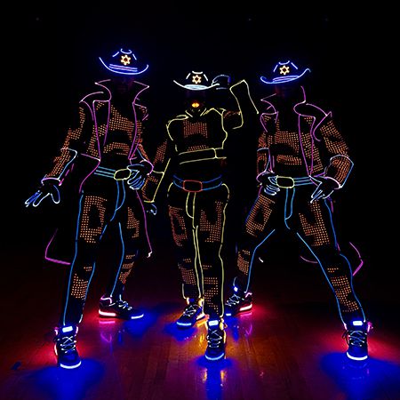 Cowboy Tron Tänzer
