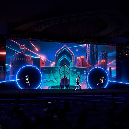 Multimedia Mostra LED UAE