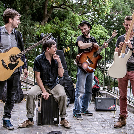Stories of Paris Folk Rock Band